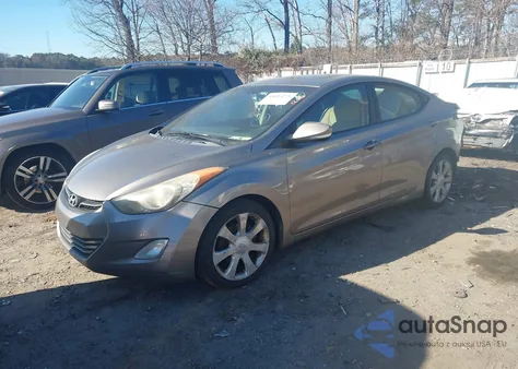 2011 Hyundai Elantra Limited из США, поврежденный, VIN 5NPDH4AE2BH008358